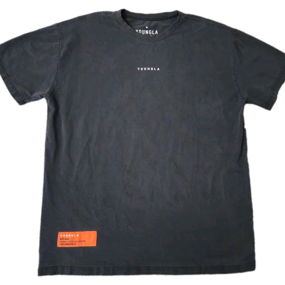 YoungLA Pantone T Shiet Size Medium Double-Sided Gym Streetwear Athleisure